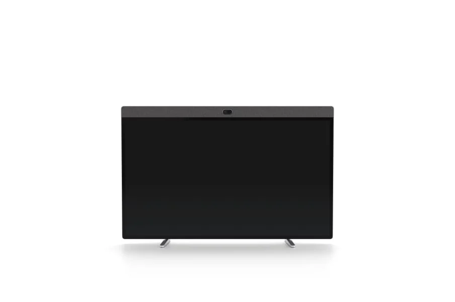 Neat Board 50, a 50-inch touch display with a camera and speaker bar across the top