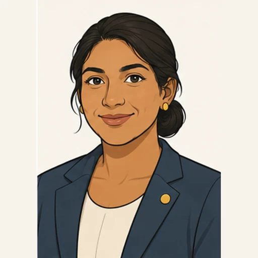 Illustrated portrait of Nora