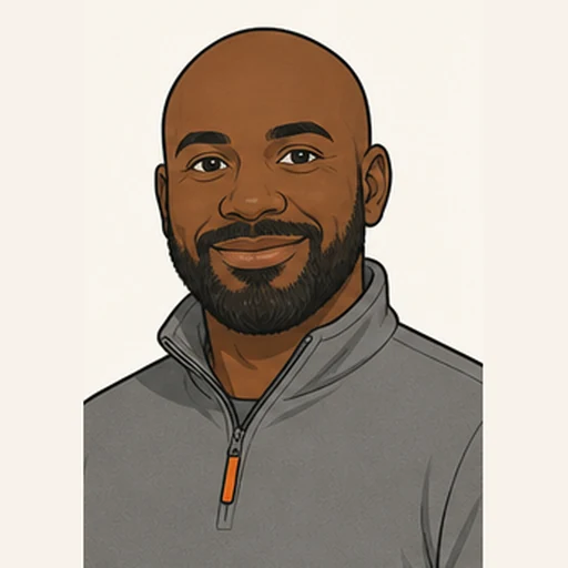 Illustrated portrait of Theo